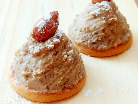 クリスマスに簡単モンブラン♪